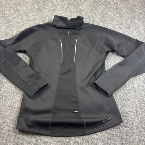 THE NORTH FACE Women’s Black 1/2 Zip Pullover Fleece Lined Athletic Top - Medium - Picture 2 of 9